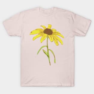 Yellow Wild Flower T-Shirt